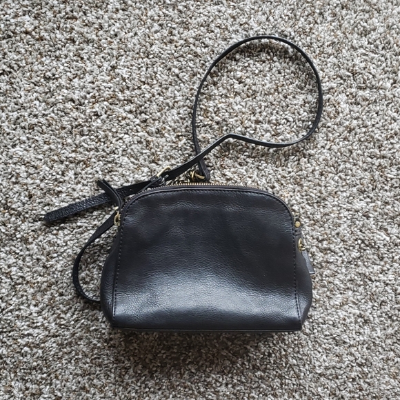 🌍 O MY BAG Emily - Black Leather mini crossbody - Picture 5 of 6